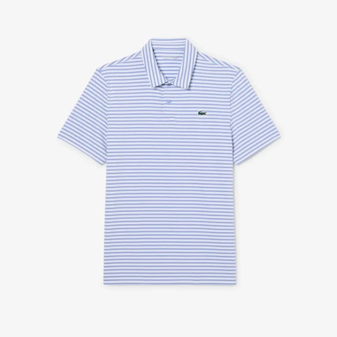 Polo de golfe com proteção UV de corte regular para homem