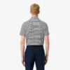 Polo de golfe com proteção UV de corte regular para homem