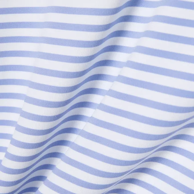 Polo de golfe com proteção UV de corte regular para homem