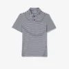 Polo de golfe com proteção UV de corte regular para homem