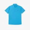 Polo de golfe com proteção UV de corte regular para homem