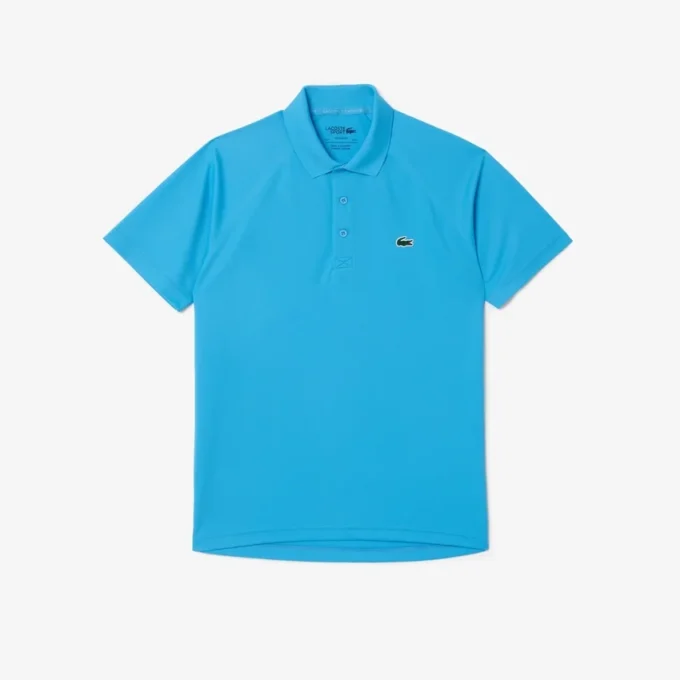 Polo de golfe com proteção UV de corte regular para homem