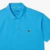 Polo de golfe com proteção UV de corte regular para homem