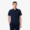 Polo de golfe com proteção UV para homem, corte regular