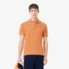 Polo de golfe com proteção UV para homem, corte regular