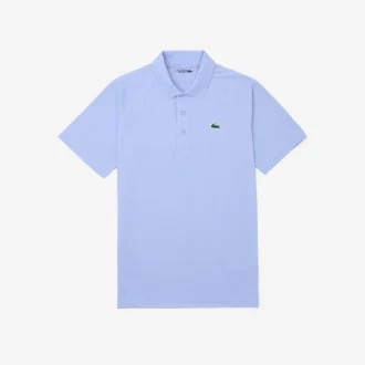 Polo de golfe com proteção UV para homem, corte regular