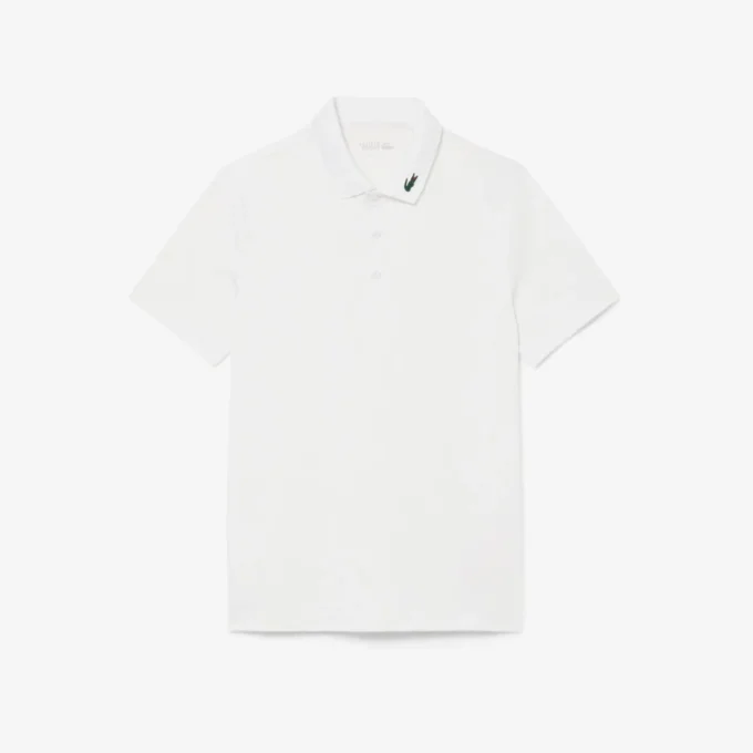 Polo de golfe com proteção UV para homem, corte regular