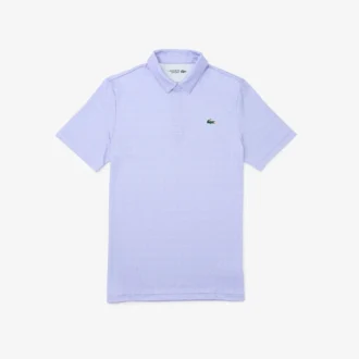 Polo de golfe com proteção UV para homem, corte regular