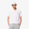 Polo de golfe com proteção UV para homem, corte regular