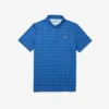 Polo de golfe com proteção UV para homem, corte regular
