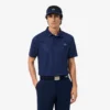 Polo de golfe com proteção UV para homem, corte regular