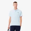 Polo de golfe com proteção UV para homem, corte regular
