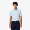 Polo de golfe com proteção UV para homem, corte regular