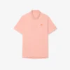 Polo de golfe com proteção UV para homem, corte regular