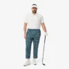 Polo de golfe com proteção UV para homem, corte regular