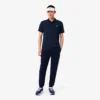 Polo de golfe com proteção UV para homem, corte regular