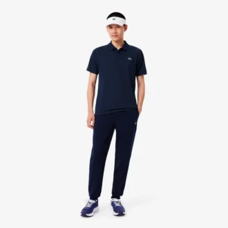 Polo de golfe com proteção UV para homem, corte regular