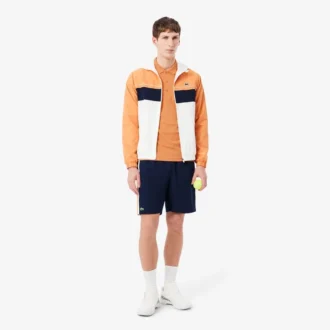 Polo de golfe com proteção UV para homem, corte regular
