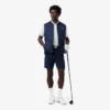 Polo de golfe com proteção UV para homem, corte regular