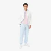 Polo de golfe com proteção UV para homem, corte regular