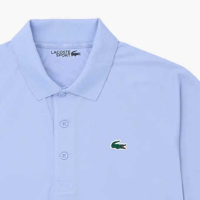 Polo de golfe com proteção UV para homem, corte regular