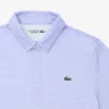 Polo de golfe com proteção UV para homem, corte regular
