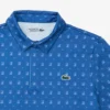 Polo de golfe com proteção UV para homem, corte regular
