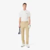 Polo de golfe com proteção UV para homem, corte regular