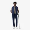 Polo de golfe com proteção UV para homem, corte regular