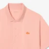 Polo de golfe com proteção UV para homem, corte regular