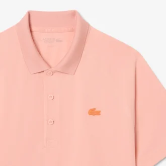 Polo de golfe com proteção UV para homem, corte regular