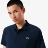 Polo de golfe com proteção UV para homem, corte regular