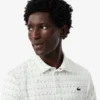 Polo de golfe com proteção UV para homem, corte regular