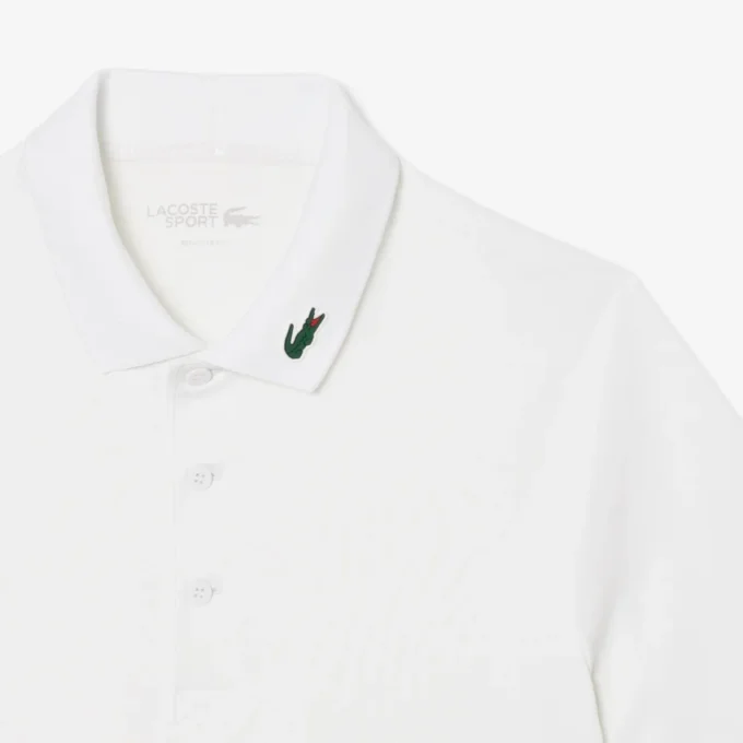 Polo de golfe com proteção UV para homem, corte regular