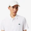 Polo de golfe com proteção UV para homem, corte regular