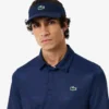 Polo de golfe com proteção UV para homem, corte regular