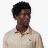 Polo de golfe com proteção UV para homem, corte regular