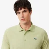 Polo de golfe com proteção UV para homem, corte regular