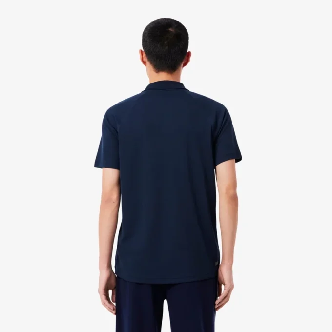 Polo de golfe com proteção UV para homem, corte regular