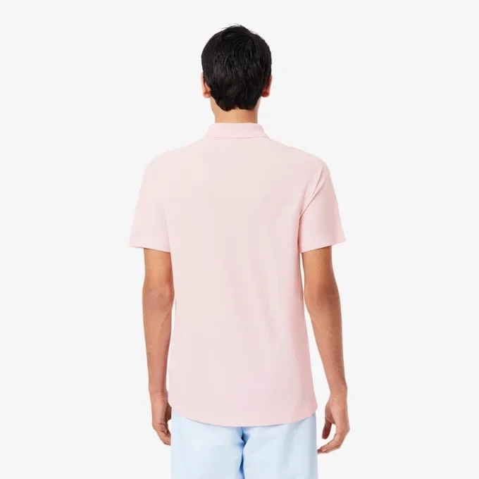 Polo de golfe com proteção UV para homem, corte regular