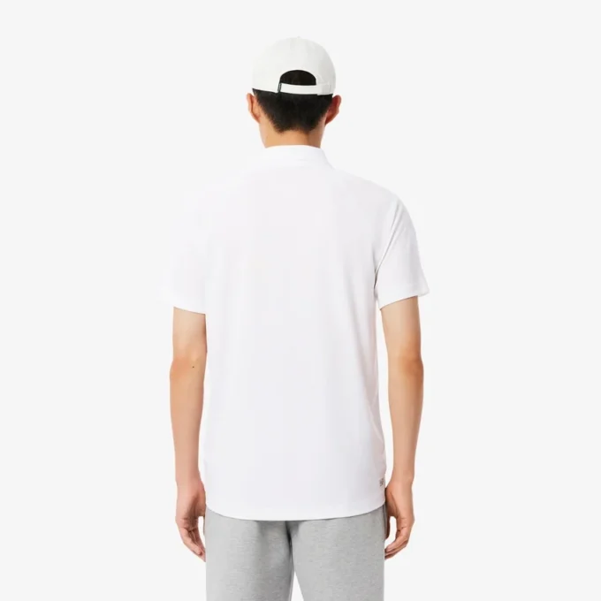 Polo de golfe com proteção UV para homem, corte regular