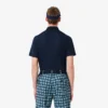 Polo de golfe com proteção UV para homem, corte regular