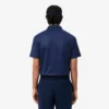 Polo de golfe com proteção UV para homem, corte regular