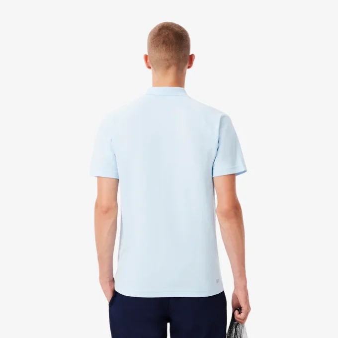 Polo de golfe com proteção UV para homem, corte regular