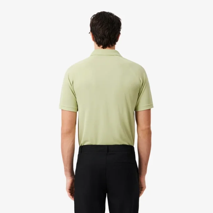 Polo de golfe com proteção UV para homem, corte regular