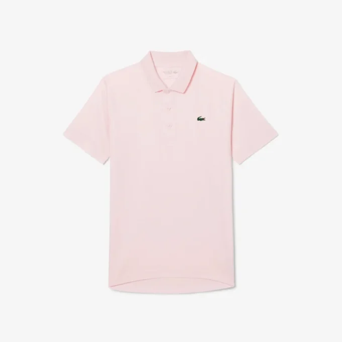 Polo de golfe com proteção UV para homem, corte regular
