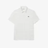 Polo de golfe com proteção UV para homem, corte regular