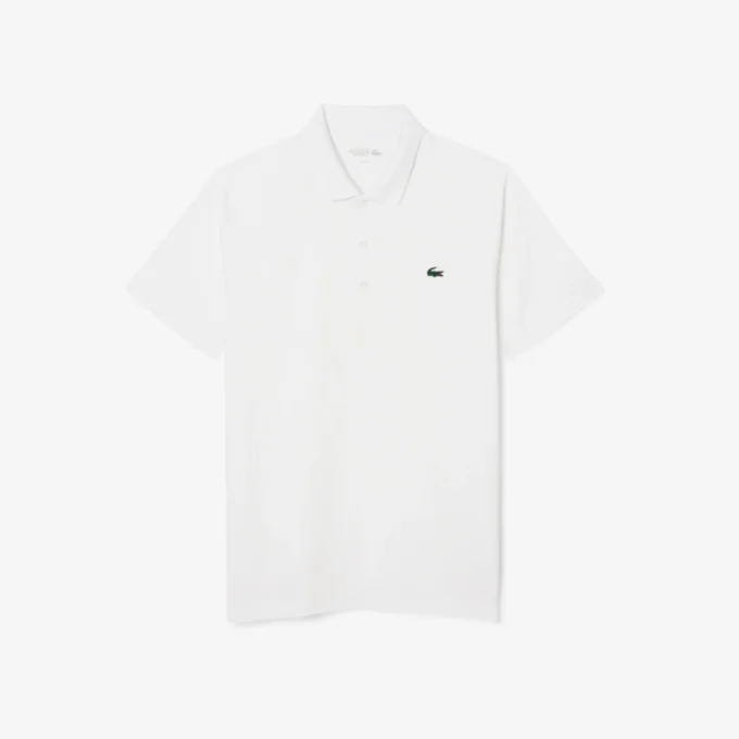 Polo de golfe com proteção UV para homem, corte regular