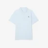 Polo de golfe com proteção UV para homem, corte regular