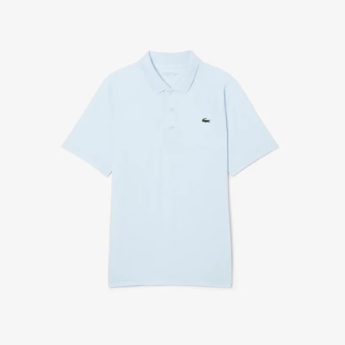 Polo de golfe com proteção UV para homem, corte regular